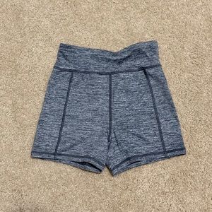 High waisted workout shorts.